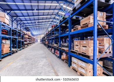 Industrial Warehouse Use Shelf And Pallet For Storage And Distribution Spare Part