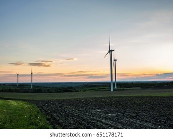Industrial Wind Turbine Sunset
 - Shutterstock ID 651178171