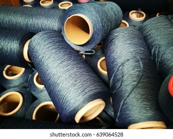 Industrial Yarn Spools Of Thread