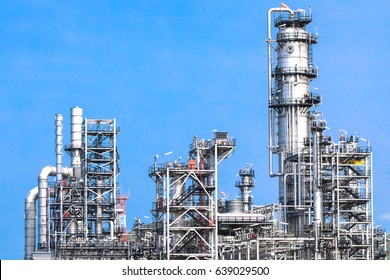 Oil Gas Industrialoil Refinery Plant Form Stock Photo (Edit Now) 1539471032