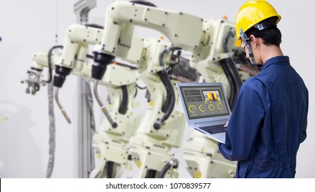 Worker Operates Crane Industrial Plant Interior Stock Photo (Edit Now ...