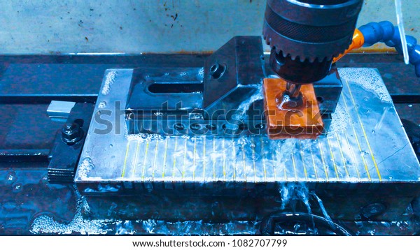 industry\
and metal work concept from copper electric welding tool work with\
soft focus water cooling system and \
background