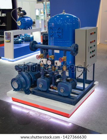 Industry water pump module set package skid