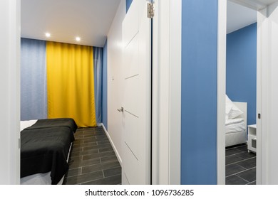 Inexpensive Family Room Hotel Standart Two Stock Photo 1096736285 ...