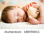 infant baby boy sleeping