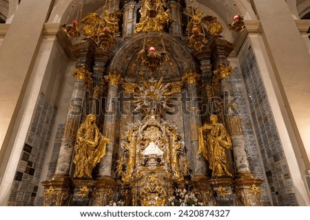 The Infant Jesus of Prague in Church of Our Lady Victorious, Prague, Czech Republic