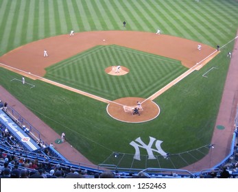 Infield Of Yankees Stadium