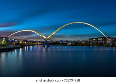 Infinity Bridge,Stockton-on-Tees, UK