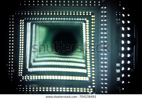 Infinity Mirror Reflect Science Experiment Stock Photo Edit Now