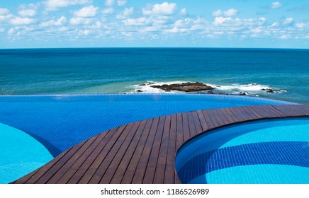 infinity pool with ocean view