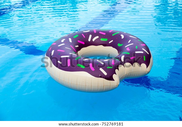 small inflatable donut