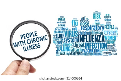 Influenza, Health Conceptual Focusing On People With Chronic Illness