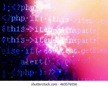 Information Cloud series. Abstract composition of connected abstract elements suitable as element in projects related to cloud networking, information, data storage and modern technology