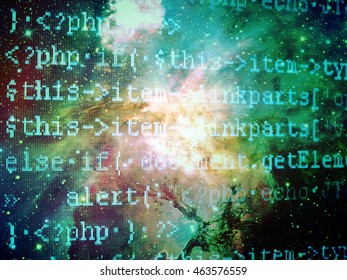 Information Cloud series. Abstract composition of connected abstract elements suitable as element in projects related to cloud networking, information, data storage and modern technology