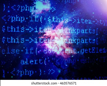 Information Cloud series. Abstract composition of connected abstract elements suitable as element in projects related to cloud networking, information, data storage and modern technology