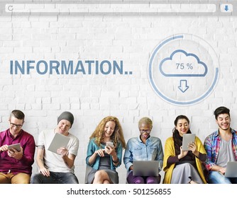 Information The Cloud Storage Data Concept