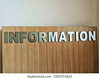 Information is an explanation, description, or notification of something.