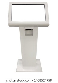 Information Kiosk With Clipping Path