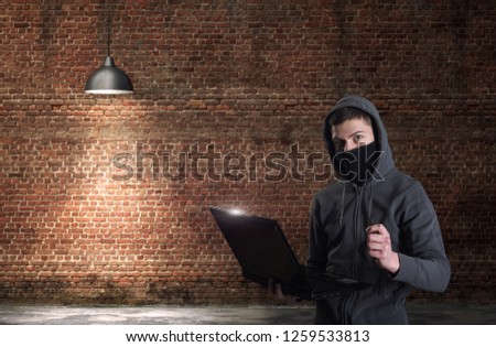 Information Security Concept. Protect your personal information.
