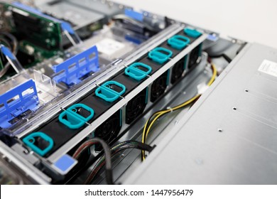 Information Technology Computer Network, Telecommunication Ethernet Cables Connected to Internet for bitcoin mining