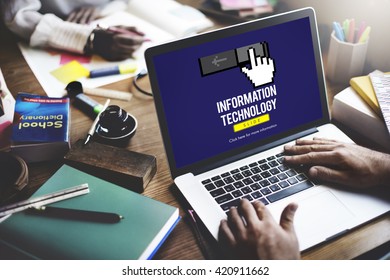 Information Technology Computer System Concept
