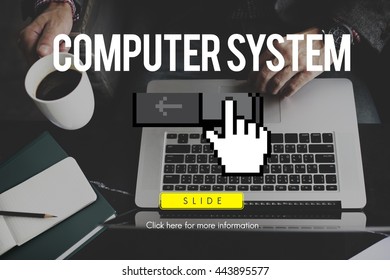 Information Technology Computer System Concept