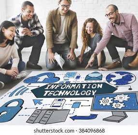 Information Technology System Network Electronic Concept
