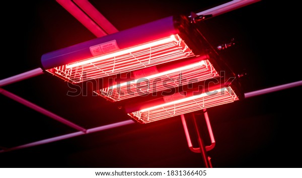 Infrared lamps for drying of car body parts after
applying save gloss
coating