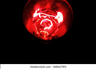 Infrared Light Bulb Turn On