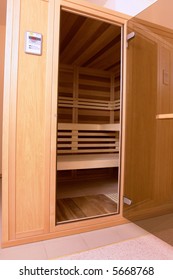 Infrared Sauna In Modern Hotel