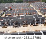 Infrastructure complex Cheap and subsidized housing area for Indonesian people with a middle economy as a residential area in indonesia