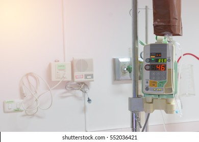 Infusion Pump In The Hospital