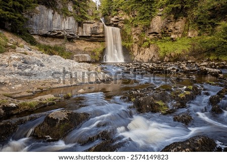 Ingleton Waterfalls Trail. A circular trail beginning and ending in the village of Ingleton in the English county of North Yorkshire.