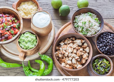 Ingredients For Chicken Burrito Bowl