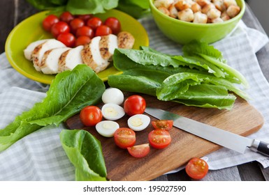 Ingredients For Making Caesar Salad