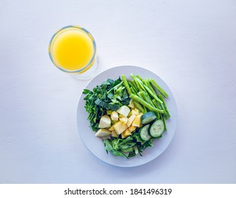 Ingredients To Prepare Green Juice