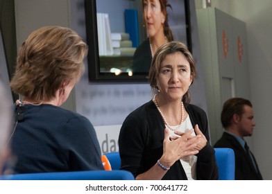 Ingrid Betancourt, Poltician, At The Frankfurt Bookfair / Buchmesse Frankfurt 2010 In Frankfurt Am Main, Germany