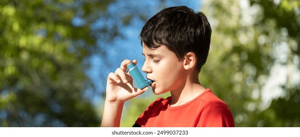 Inhaler for the treatment of asthma or respiratory problems and allergies. - Powered by Shutterstock