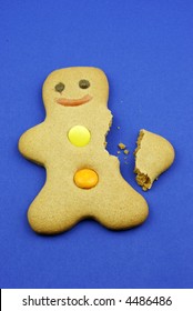 Injured Gingerbread Man: Broken Arm