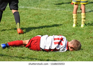 Injury At The Kid Soccer Match