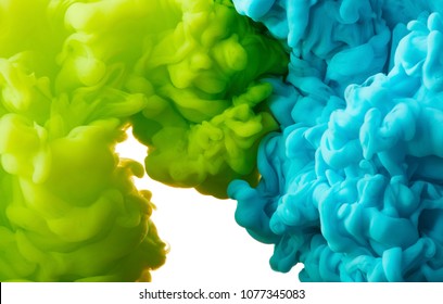 Ink drop in water. Abstract background - Shutterstock ID 1077345083