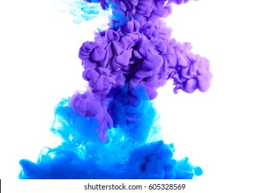 Ink Swirling Water Color Drop Water Stock Photo 605328569 | Shutterstock