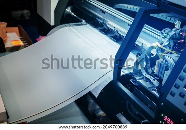 Inkjet Printer Dtf Transfer Printer Film Stock Photo 2049700889 ...