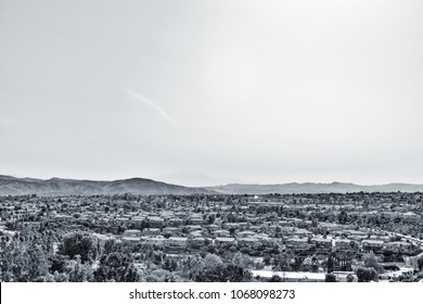 Inland Empire Of California In Black And White