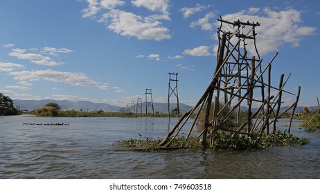 Inle Lake In Taunggyi District, Myanmar