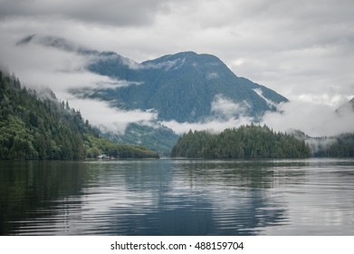 Inlet In The Great Bear Rainforest In British Columbia