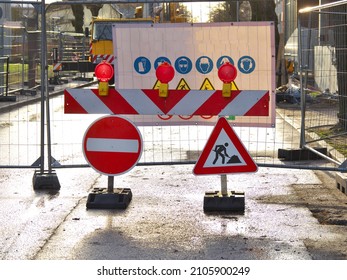 The Inner City Road Is Closed For The Duration Of The Construction Works.