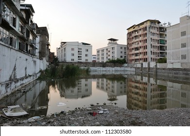 Inner City Wasteland In Bangkok