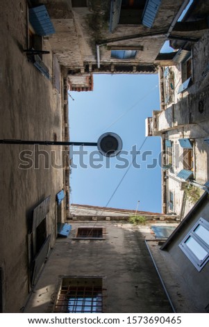 Image, Stock Photo penthouse Barcelona Town