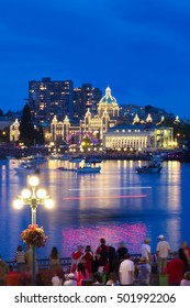 Inner Harbor In Victoria, BC